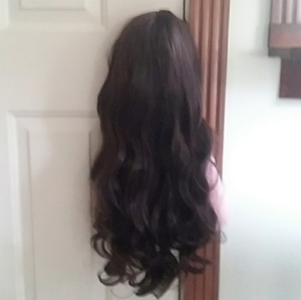 Brown Wavy wig
